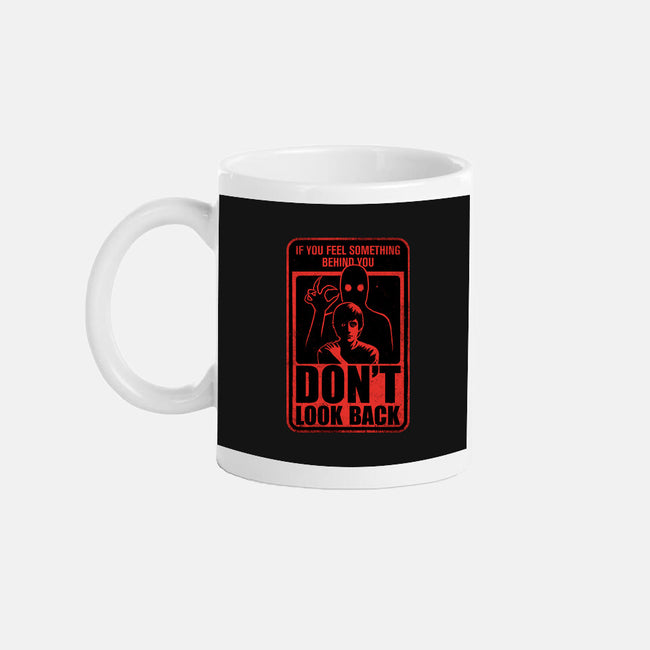 Horror Signs Creature Following-None-Mug-Drinkware-Studio Mootant