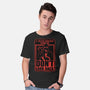 Horror Signs Creature Following-Mens-Basic-Tee-Studio Mootant