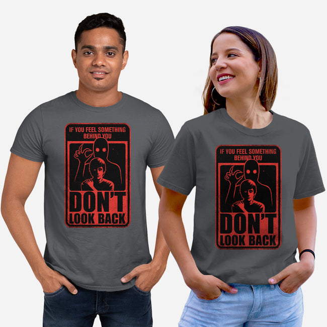 Horror Signs Creature Following-Unisex-Basic-Tee-Studio Mootant