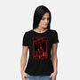 Horror Signs Creature Following-Womens-Basic-Tee-Studio Mootant