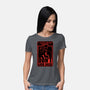 Horror Signs Creature Following-Womens-Basic-Tee-Studio Mootant
