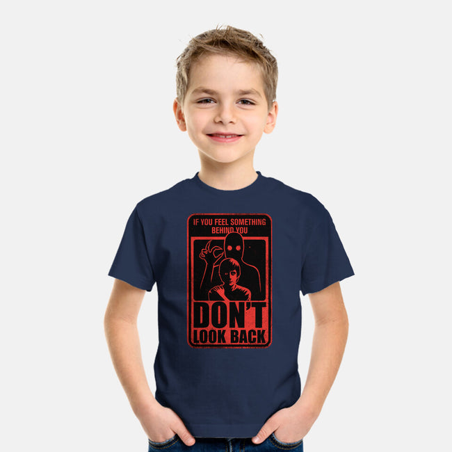 Horror Signs Creature Following-Youth-Basic-Tee-Studio Mootant