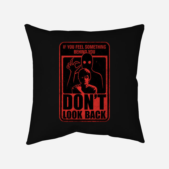 Horror Signs Creature Following-None-Removable Cover w Insert-Throw Pillow-Studio Mootant