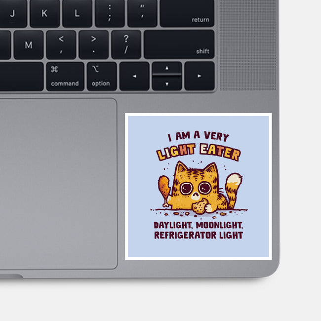 A Light Eater-None-Glossy-Sticker-kg07