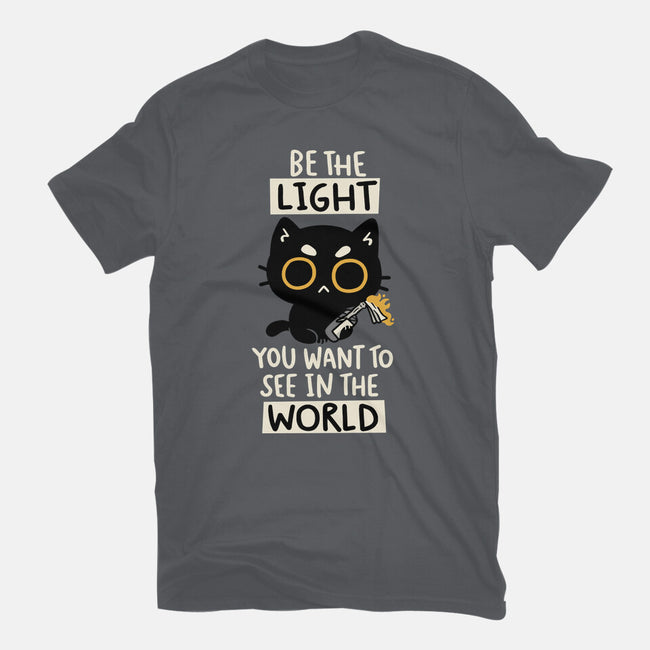 Be The Light-Mens-Basic-Tee-koalastudio