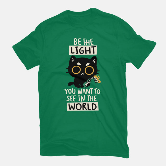 Be The Light-Mens-Basic-Tee-koalastudio
