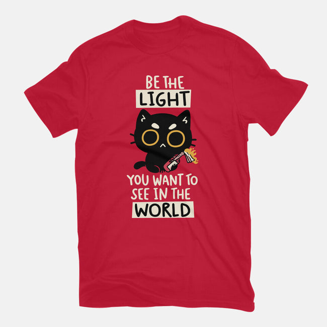 Be The Light-Mens-Basic-Tee-koalastudio