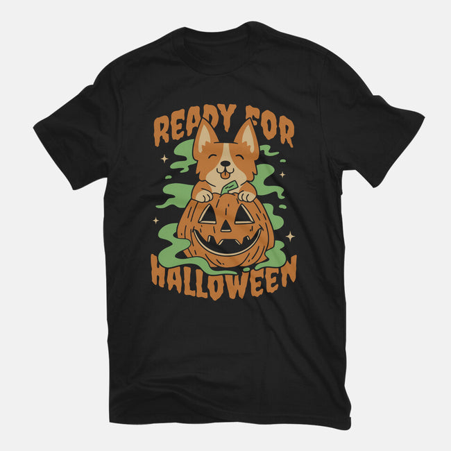 Ready For Halloween-Unisex-Basic-Tee-brunopires