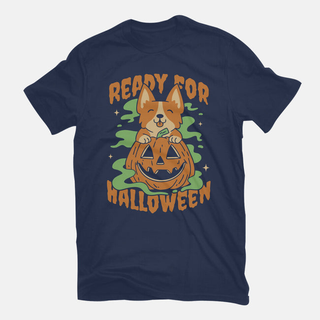 Ready For Halloween-Unisex-Basic-Tee-brunopires