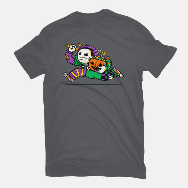 Halloween Candy Run-Womens-Basic-Tee-krisren28