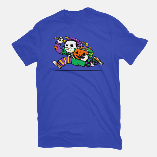 Halloween Candy Run-Womens-Basic-Tee-krisren28