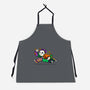 Halloween Candy Run-Unisex-Kitchen-Apron-krisren28