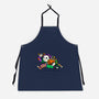 Halloween Candy Run-Unisex-Kitchen-Apron-krisren28