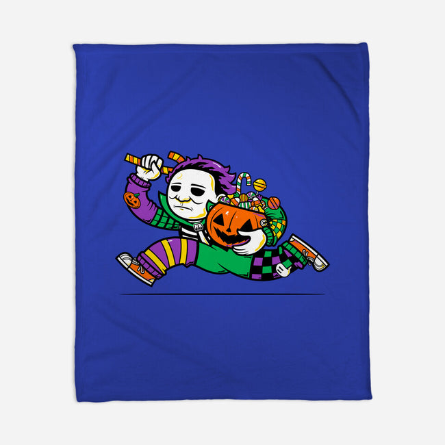 Halloween Candy Run-None-Fleece-Blanket-krisren28
