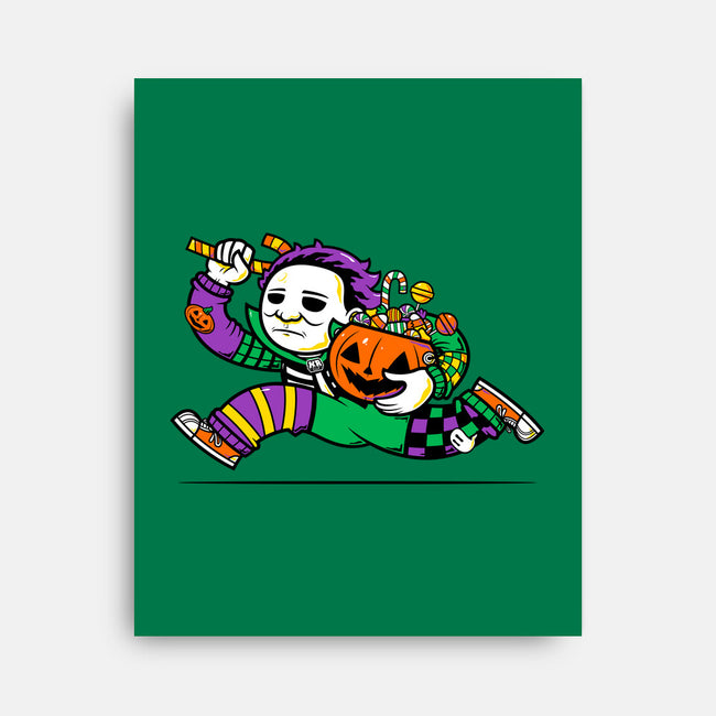 Halloween Candy Run-None-Stretched-Canvas-krisren28