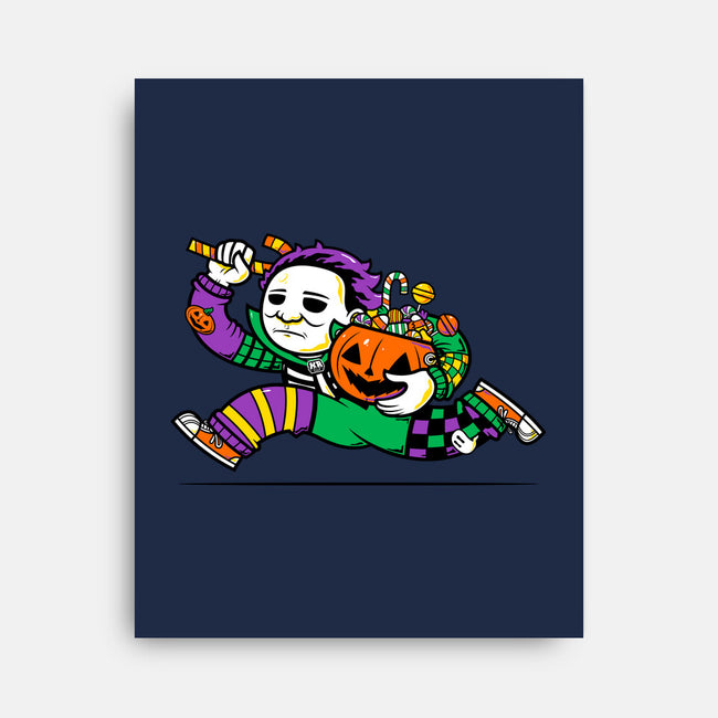 Halloween Candy Run-None-Stretched-Canvas-krisren28