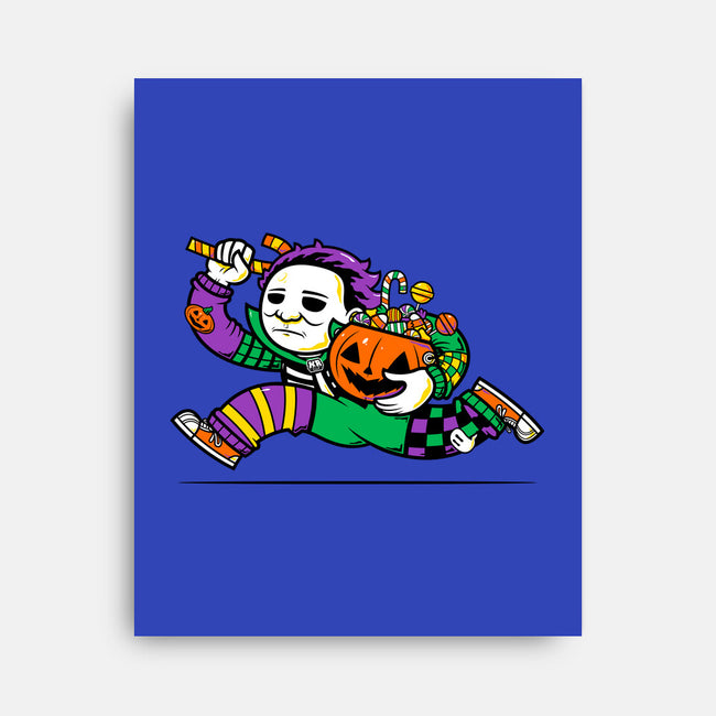 Halloween Candy Run-None-Stretched-Canvas-krisren28