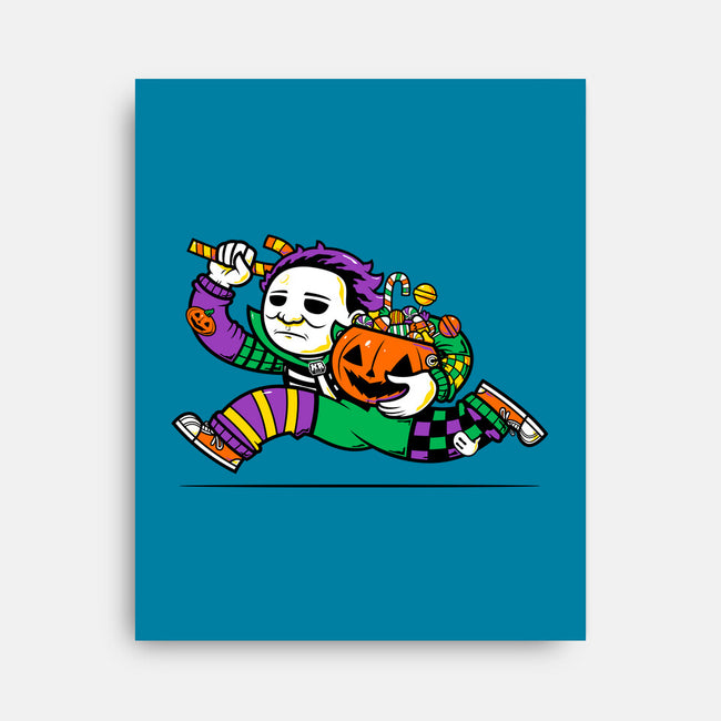 Halloween Candy Run-None-Stretched-Canvas-krisren28