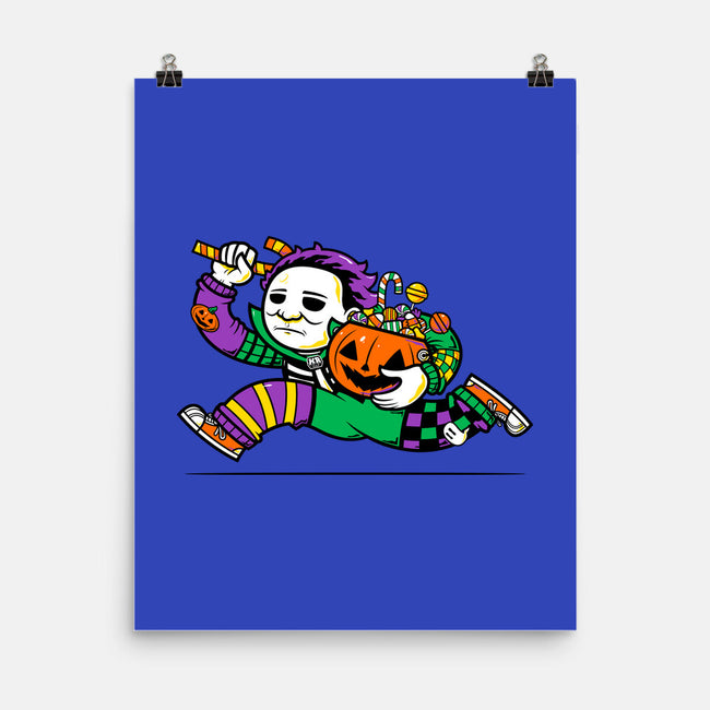 Halloween Candy Run-None-Matte-Poster-krisren28