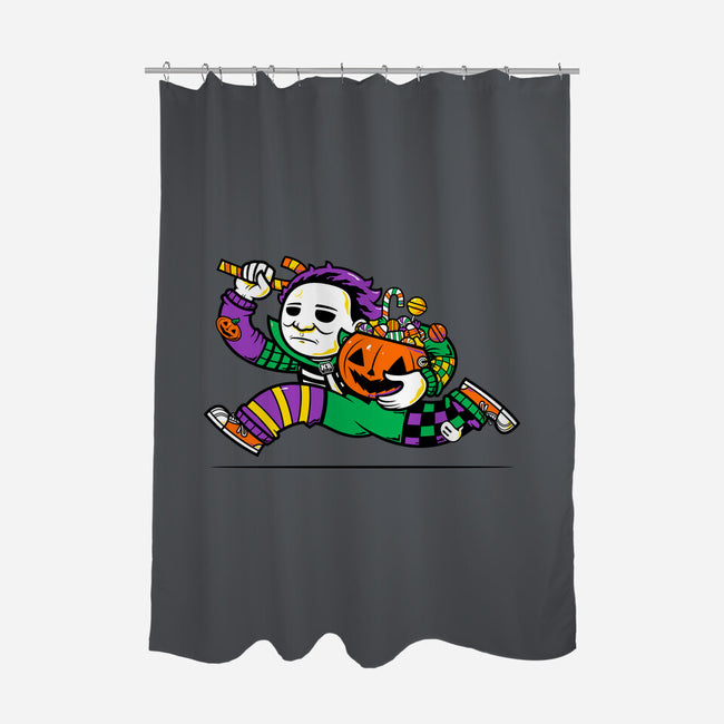 Halloween Candy Run-None-Polyester-Shower Curtain-krisren28