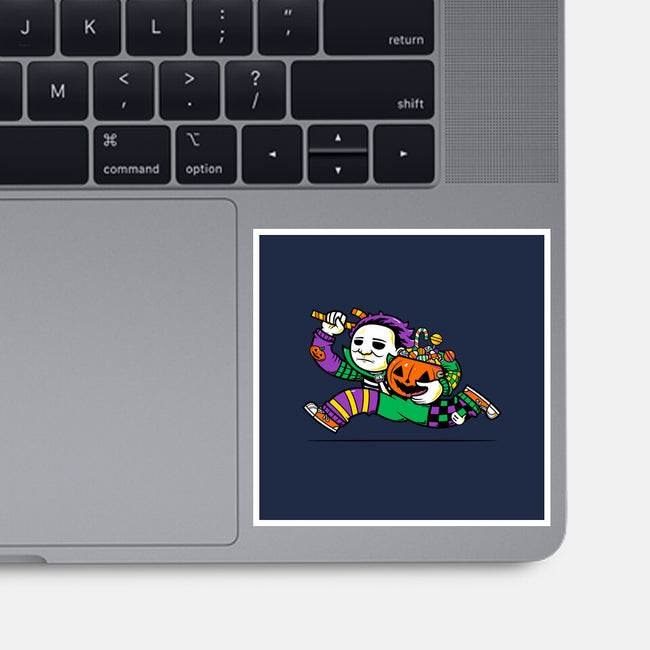 Halloween Candy Run-None-Glossy-Sticker-krisren28
