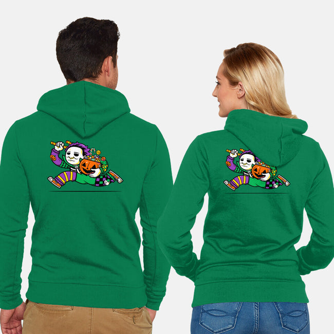 Halloween Candy Run-Unisex-Zip-Up-Sweatshirt-krisren28