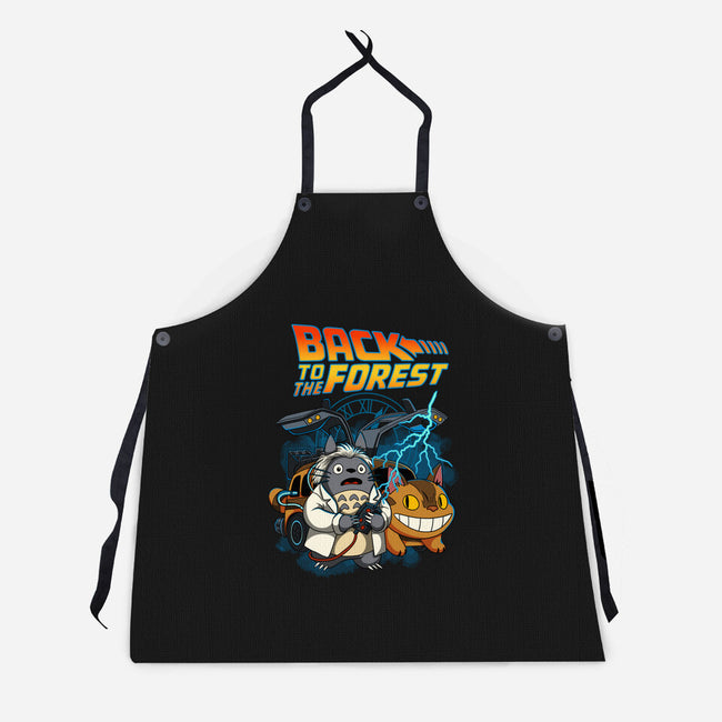 Back To The Forest-Unisex-Kitchen-Apron-JamesQJO