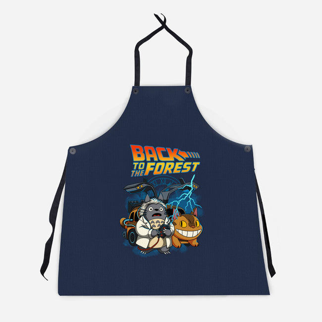 Back To The Forest-Unisex-Kitchen-Apron-JamesQJO