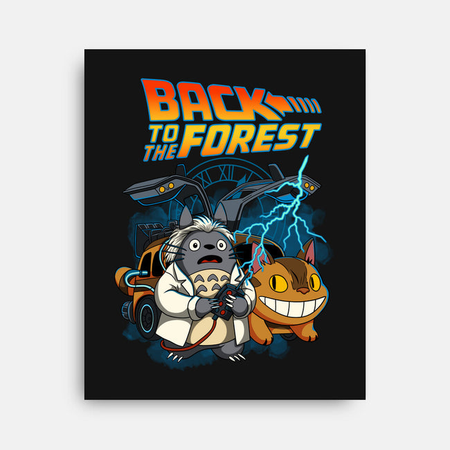 Back To The Forest-None-Stretched-Canvas-JamesQJO