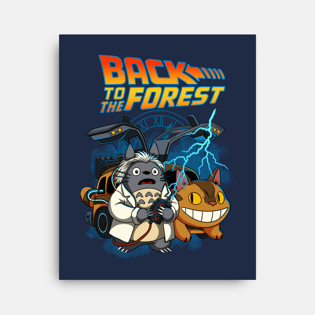 Back To The Forest-None-Stretched-Canvas-JamesQJO