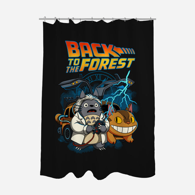 Back To The Forest-None-Polyester-Shower Curtain-JamesQJO