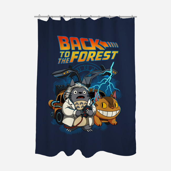 Back To The Forest-None-Polyester-Shower Curtain-JamesQJO