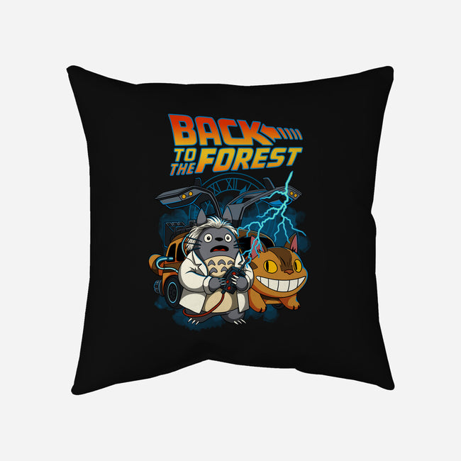 Back To The Forest-None-Removable Cover w Insert-Throw Pillow-JamesQJO