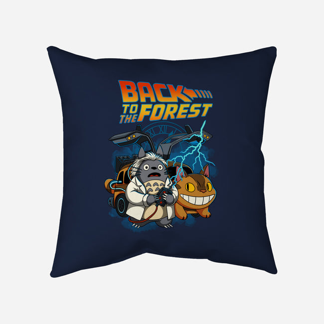 Back To The Forest-None-Removable Cover w Insert-Throw Pillow-JamesQJO