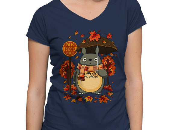 Autumn Bus Stop