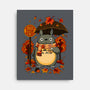 Autumn Bus Stop-None-Stretched-Canvas-JamesQJO