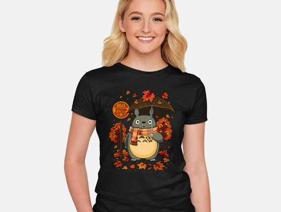 Autumn Bus Stop