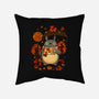 Autumn Bus Stop-None-Removable Cover w Insert-Throw Pillow-JamesQJO