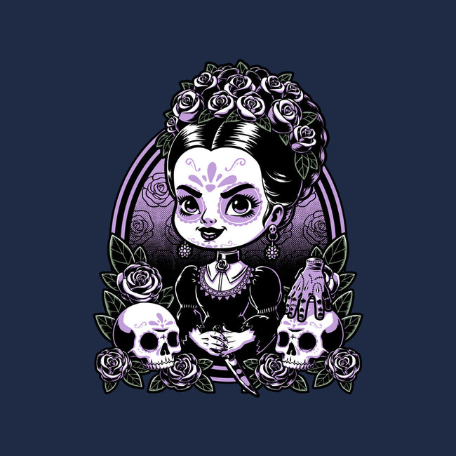 Gothic Muerte Girl-Womens-Basic-Tee-Studio Mootant