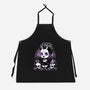 Gothic Muerte Girl-Unisex-Kitchen-Apron-Studio Mootant