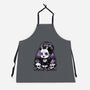 Gothic Muerte Girl-Unisex-Kitchen-Apron-Studio Mootant