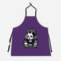 Gothic Muerte Girl-Unisex-Kitchen-Apron-Studio Mootant