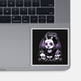 Gothic Muerte Girl-None-Glossy-Sticker-Studio Mootant