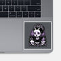 Gothic Muerte Girl-None-Glossy-Sticker-Studio Mootant