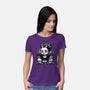 Gothic Muerte Girl-Womens-Basic-Tee-Studio Mootant