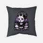 Gothic Muerte Girl-None-Removable Cover w Insert-Throw Pillow-Studio Mootant