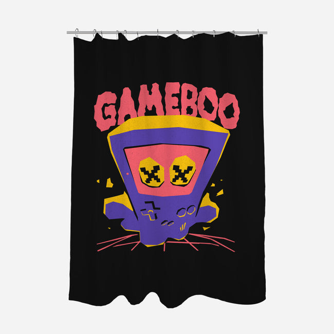 Game Boo-None-Polyester-Shower Curtain-estudiofitas