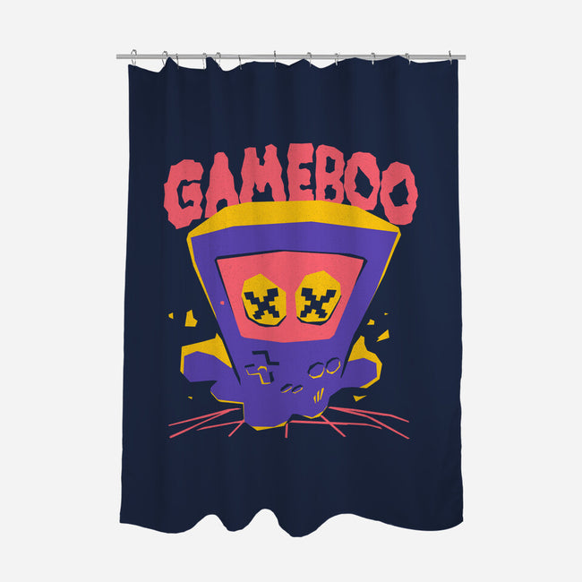 Game Boo-None-Polyester-Shower Curtain-estudiofitas