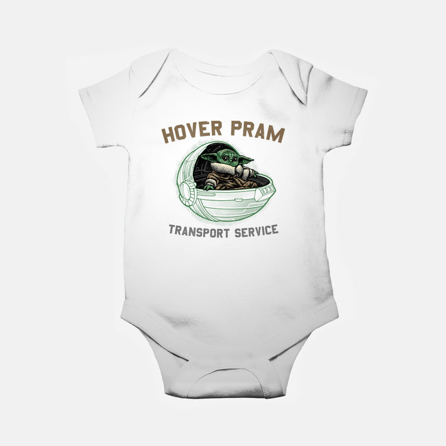 Hover Pram Transport Service-Baby-Basic-Onesie-glitchygorilla