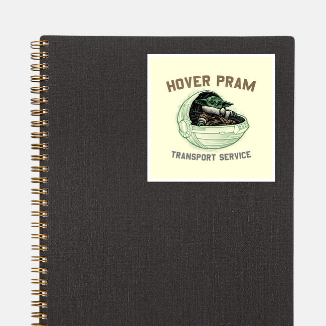 Hover Pram Transport Service-None-Glossy-Sticker-glitchygorilla
